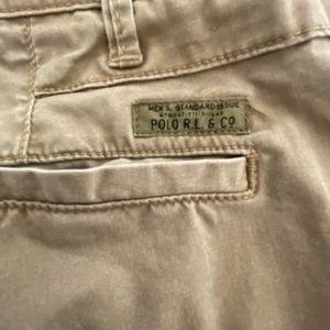 Tan Polo cotton pants “LIKE-NEW” size 58B X32